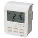 Woods 7-Day Heavy Duty Digital Outlet Timer Plastic | 3.25 H x 2.75 W x 1.25 D in | Wayfair 50009WD