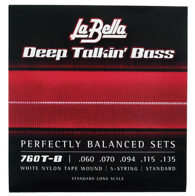 La Bella 760T-B White Nylon M