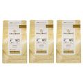 Callebaut W2 White Chocolate Chips (callets) - 3 x 1kg Bundle