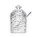 Godinger Silver Art Co Hive Crystal Jam Jar Glass | 5 H x 3 W x 3 D in | Wayfair 38108