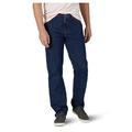 Wrangler Authentics Men's Classic 5-Pocket Regular Fit Cotton Jean Pants - Black - 48W x 30L