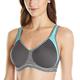 Freya Women's Full Coverage Active Underwire Molded Sports Bra, Grey (Carbon), 40C