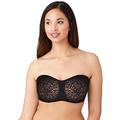 Wacoal Women's Halo Strapless Bra, Black (Grey), 34D