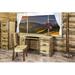 Loon Peak® Tustin Coat Rack Wood in Brown/Green | 68 H x 13 W x 10 D in | Wayfair LNPK6621 38999049
