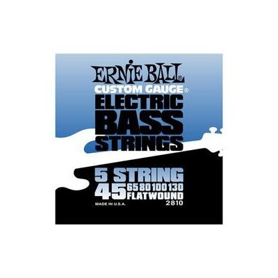 Ernie Ball 2810 Flatwound 5-String Bass Strings Set