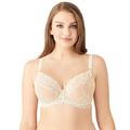 Wacoal Women's Embrace Lace Underwire Bra Full Coverage, Nude/Ivory, 34E