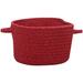 August Grove® Matthias Basket Fabric in Red | 12 H x 20 W x 20 D in | Wayfair AGGR4794 39070178