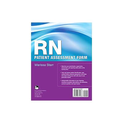 RN Assessment Form by Marissa Starr (Paperback - Jones & Bartlett Learning)