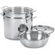 Cuisinart Pasta/Steamer Set, Stainless Steel, Silver, 12-Quart 77-412P1