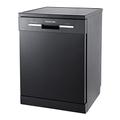 Russell Hobbs RHDW3B-M Freestanding Full Size Dishwasher, 5 Temperature Settings, 11 liters, Black, Noise level: decibels 49