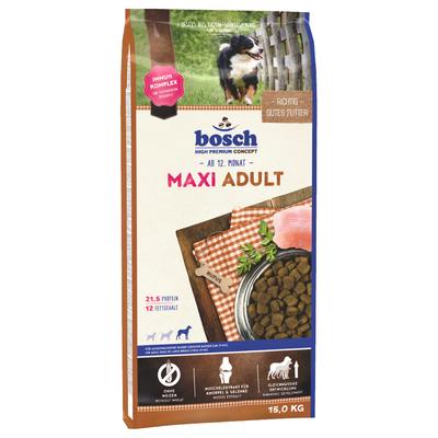 2x15kg MixPaket Adult Active + Maxi Adult bosch Hundefutter trocken