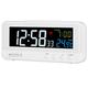 Acctim Rialto Stylish Radio Controlled Alarm Clock Displaying Time Alarm Time/Date and Indoor Temperature