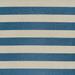 Resort Stripe Indoor/Outdoor Rug - Black/Champagne, 5'3" x 7'6" - Frontgate