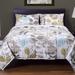 Latitude Run® Arciniega 3 Piece Reversible Duvet Cover Set Microfiber in Blue/Gray | King | Wayfair LRUN3903 39312814