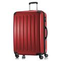 HAUPTSTADTKOFFER - Alex - Luggage Suitcase Hardside Spinner Trolley 4 Wheel Expandable, 75cm, TSA, red