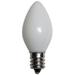 The Holiday Aisle® C7 Opaque Bulb in White | 1.88 H x 0.88 W x 0.88 D in | Wayfair THLA2512 39559762