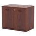 Alera® Valencia Series Beautiful Storage Cabinet in Brown/Red | 29.5 H x 34 W x 22.75 D in | Wayfair ALEVA613622MC