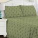 Winston Porter Callicoon Sheet Set Flannel/Cotton in Green | King | Wayfair CHMB1434 39732299