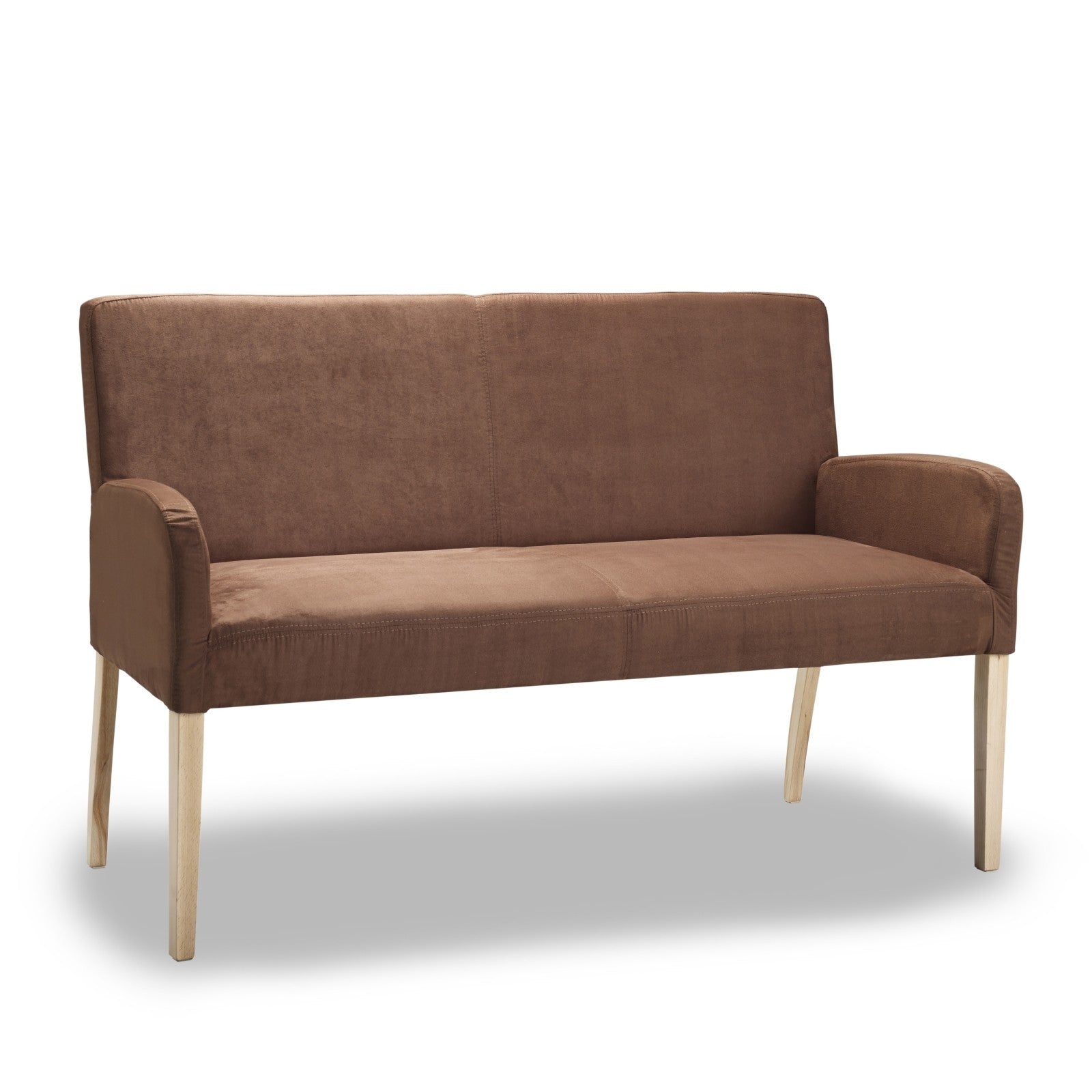 Sitzbank grau,beige,blau,braun,gelb,grün,lila,orange,rosa,rot,schwarz,silber,türkis,weiß,wählbar Microfaser ALFO von Empinio24