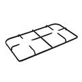 Indesit Hotpoint Indesit Hob Black Two Burner Grid. Genuine part number C00114523