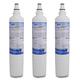 3 Pack LG LT600P 6 month 300 Gallon Capacity Replacement Refrigerator Water Filter RFC1000A