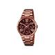 Festina Women's Quartz Watch with Brown Dial Analogue Display and Brown Stainless Steel Plated Bracelet F16798/2