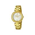 JAGUAR Watch Model J830 / 1 from The Cosmopolitan Collection, 34.5 mm White case with Plated Steel Strap for Women J830/1