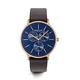 KENNETH COLE Mens Analogue Quartz Watch with Leather Strap KC14946005