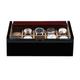 portaorologi Luxwinder Solid Wood Box Case Box for 10 Watches Box