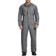 Dickies Men's Deluxe Blended Coverall Work Utility, Gray, Medium