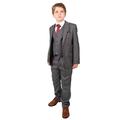 Italian Design Boys Suits in Grey, All in one Formal Page Boy Wedding Prom Communion Suit