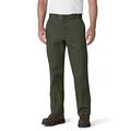 Dickies Original 874 Work Men's Trousers - Blue, Green (Olive Green), 36W x 30L