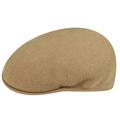 Kangol Wool 504 Flat Cap, Brown (Camel), Medium