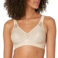 Playtex Women's 18 Hour Seamless Comfort Flex Wirefree Bra, Light Beige, 40D