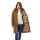 Womens Long Duffle coats -- Camel Size UK 30 (6)