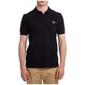 Fred Perry Men's M6000-100 Polo, Navy, XL