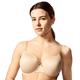 Chantelle Women's Basic Invisible Smooth Custom Fit Bra, Beige, 36D