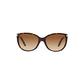 Ralph Lauren Women's 0RA51600/13 Sunglasses, Dark Tortoise/Brown Gradient, 57