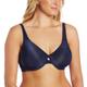 Maidenform Women's Dream Punge into Comfort Keyhole Minimiser Animal Print Everyday Bra, Sailor Blue, 38D