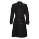 De La Creme - Black Womens Wool & Cashmere Winter Long Belted Coat Size 16 44