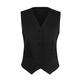 Brook Taverner Womens/Ladies Omega Suit Waistcoat (8 x Regular) (Black)