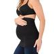 Belly Bandit Womens Flawless Belly Moisture Compression Wrap - Ulta-Soft Breathable Layering Undergarment (Medium, Black)