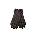 EEM classic leather gloves for men BEN manufactured from genuine nappa leather, black, size S