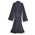 CURVACEOUS CLOTHING Plus Size Towelling Bathrobe/Dressing Gown (4XL-5XL (26/30), Navy)