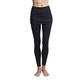 TLC Sport Women's Lightweight Gathered Skirt Leggings Black-XS-