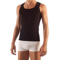 Farmacell 418 (Black, M) Men's Tummy Control Total Body Shaping Vest - Tank Top Slimming Vest – Compression Men’s Undershirts – Men’s Body Shaper Slimming Vest