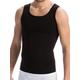 Farmacell 417 (Black, XL) Men's Tummy Control Body Shaping Vest – Tank Top Slimming Vest – Compression Men’s Undershirts – Men’s Body Shaper Slimming Vest