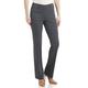 Rekucci Women's Ease into Comfort Fit Barely Boot Leg Stretch Trousers , Grey Charcoal, 20