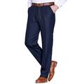 Chums | Mens | Formal Smart Casual Work Trouser Pants Home Office | Navy