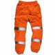 Army And Workwear Exact Colour: Orange - GO/RT 3279 Rail Spec, EN471:2003 + A1:200 | Size: 2XL XXL 38-42 INCH Waist | Material: High Vis Visibility Elasticated Baggies Pants TrouArmy And Workwear Exact Colour: Orange - GO/RT 3279 Rail Spec, EN471:2003...